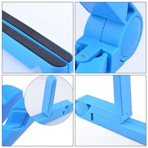 Multifunctional Portable Simple <b>Stand</b> Creative Foldable Lazy Design for Desktop Mobile Phone <b>Tablet</b> Made of Durable Plastic - Product Image 3