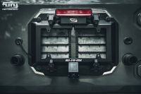 Fury 2018 JL Zubehör Aluminium Heckklappe Heckklappe Kennzeichen für Jeep Wrangler Kennzeichen halter
