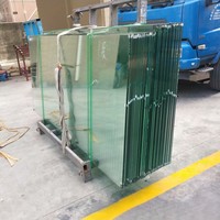 Verre trempé 3mm-12mm, design moderne, haute résistance, écologique, solution pour projets de salle de bain et extérieur, capacité de fabrication en Chine