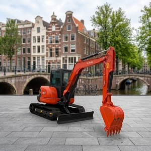 รถขุดขนาดเล็ก <span class=keywords><strong>Kubota</strong></span> <span class=keywords><strong>U55</strong></span> <span class=keywords><strong>มือ</strong></span><span class=keywords><strong>สอง</strong></span>จากญี่ปุ่น น้ำหนัก 5.5 ตัน แบบตีนตะขาบยาง - Product Image 2