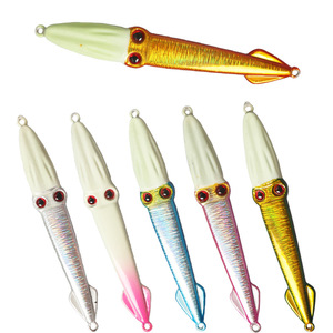 Señuelo Luminoso para Pesca de Calamar, 100g, con Núcleo de Plomo, para Pesca en Agua Salada, Señuelo de Fondo - Product Image 5