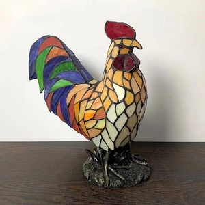 Serie de lámparas de mesa de vidrio de color animal de Venta caliente, adecuada para la decoración del dormitorio por entusiastas de la noche, adecuada para uso en la habitación - Product Image 2