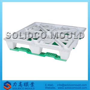 Molde de paleta de plástico de doble cara industrial Molde de paleta de plástico apilable - Product Image 5