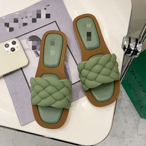 Nuova moda estate sandalo piatto all'aperto per le donne ragazze stile coreano Open Toe spiaggia <span class=keywords><strong>scarpe</strong></span> Casual quotidiano <span class=keywords><strong>Shopping</strong></span> pantofola piattaforma - Product Image 2