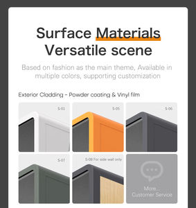 Cabina Telefónica <span class=keywords><strong>de</strong></span> Oficina Insonorizada Móvil Moderna en Oferta y Cabina <span class=keywords><strong>de</strong></span> Grabación Acústica para Centros Comerciales y Espacios <span class=keywords><strong>de</strong></span> Trabajo Compartidos, Modular y Personalizable - Product Image 6