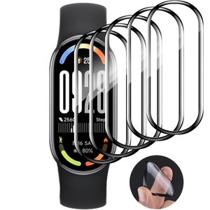 Aibangjia สมาร์ทวอทช์ PMMA นิ่มฟิล์มป้องกันหน้าจอสำหรับ Xiaomi <span class=keywords><strong>Smart</strong></span> band 10 9 8ป้องกันสำหรับ Xiaomi <span class=keywords><strong>Watch</strong></span> 5 S5 - Product Image 1