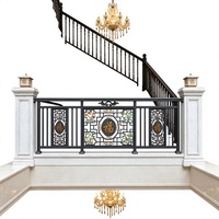 Système de balustrade en alliage d'aluminium antirouille, finition thermolaquée, durable, écologique, barrière de sécurité pour balcon extérieur et escalier, résistant aux UV