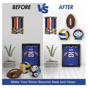   Support mural de rangement pour ballons de football et de <span class=keywords><strong>volley</strong></span>-ball - Product Image 4