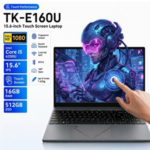 Portátil Ultra Delgado de Alta Calidad con Pantalla Táctil de 15.6 Pulgadas, Win10/11, <span class=keywords><strong>Intel</strong></span> <span class=keywords><strong>I5</strong></span> 6200U, Directo de Fábrica - Product Image 1