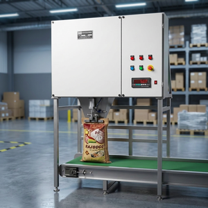 Heavy Duty Fertilizer Packing Machine Semi Automatic <b>Bag</b> Filling Equipment with Electronic Weighing System - Product Image 3