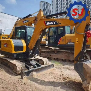 Excavatrice d'occasion Sany SY60C, marque chinoise, taille moyenne, en stock, modèles SY75C, SY60C, SY75C, SY95C, SY125C à vendre - Product Image 6