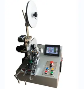 GW-50T manual tape machine Toroidal Transformer taping winding machine PLC Controller tape winding machine