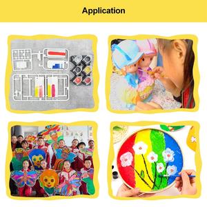 WBG, logotipo personalizado, paquete pequeño, tubo de aluminio, acuarela ecológica para niños, juego de pintura acrílica de color agua no tóxica - Product Image 4