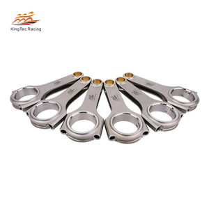 Bielle forgée KingTec Drag Racing compatible avec <span class=keywords><strong>Toyota</strong></span> <span class=keywords><strong>Supra</strong></span> Soarer <span class=keywords><strong>MK3</strong></span> <span class=keywords><strong>7MGTE</strong></span> 7M-GTE Moteur 3.0 - Product Image 3