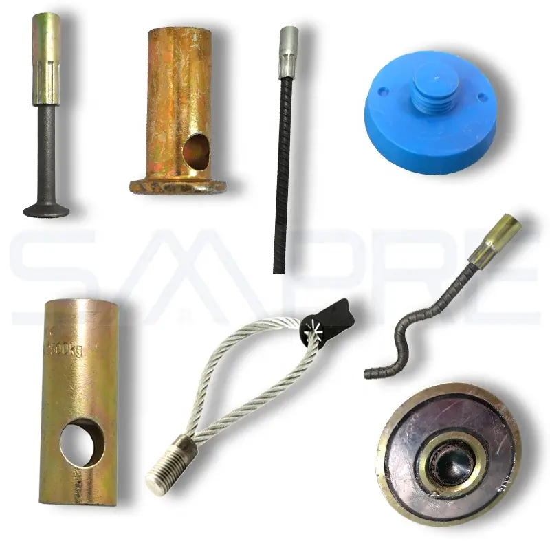 Chinese Lifting Socket Build Materials Superior Carbon Steel Threading System