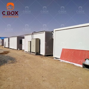 บ้านสำนักงานสำเร็จรูปแบบถอดประกอบได้ Cbox ขนาด 20 ฟุต บ้านขนาดเล็กแบบแผงแซนวิช สำหรับแคมป์ขุดเหมือง บ้านเคลื่อนที่ชั่วคราว บ้านคอนเทนเนอร์ - Product Image 3