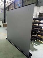 Pantalla de Proyección Ascendente de Piso PET Black Crystal CBSP de 84 Pulgadas, Pantalla UST Alr para Proyectores de Ultra Corta Distancia Fengmi, Vava, Xiaomi
