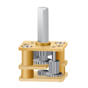 Shunli 12 mét 298:1 10:1 giảm hộp số 70 vòng/phút 100 vòng/phút tiếng ồn thấp độ chính xác cao cho N20 N30 động cơ - Product Image 1