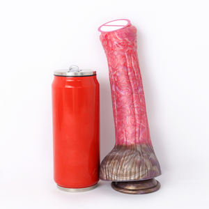 GEEBA имитация головы Анальная пробка фаллоимитатор силиконовый материал вампир цвет реалистичный Мужской пенис женский мастурбатор секс-игрушки для взрослых - Product Image 4