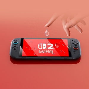 Venta al por mayor protector de pantalla fácil de instalar vidrio templado sin romper para Nintendo Switch2 Switch Oled Protector de pantalla Kit de instalación - Product Image 5