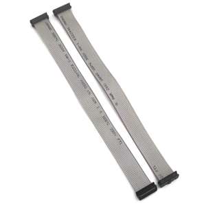 <span class=keywords><strong>IDC</strong></span>-Stecker mit 2,54mm Abstand 10cm Länge Kupfer kern 12V graues Flach kabel PVC-Isolierung 14-polige Baugruppe Kabelbaum - Product Image 2