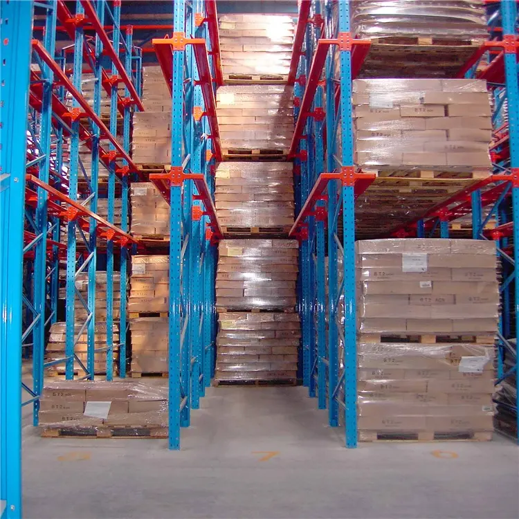 2023 Professional Factory Safety and Adjustable Heavy Duty Drive in Pallet Racking System for Warehouse and Industry