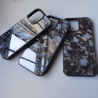 Nouvelle coque en fibre de carbone véritable à gros grains et TPU pour iPhone 16E / 16 Pro, coque de protection robuste avec protection anti-chute de qualité militaire