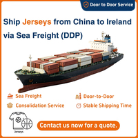 China Irland DDP Adscargo LCL Express Fußball-Trikots Fußball-Jerseys Sportbekleidung 50-60 Tage Versicherung Versandagent 7x24
