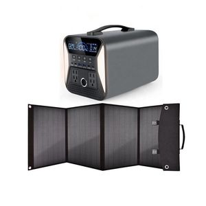 แหล่งจ่ายไฟเคลื่อนที่กลางแจ้ง 1000W แบตเตอรี่ LiFePO4 ความจุขนาดใหญ่ พกพาสะดวก สถานีพลังงานสำรองแบบพกพา 2000W - Product Image 2