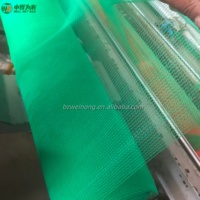 UV-gestabiliseerd maagdelijk HDPE bouwveiligheidsnet op maat, scheurbestendig gaas, snijwerk 1mm, bouwplaats valbeveiliging