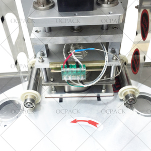 Machine automatique d'emballage de remplissage et de scellage de tasse de sauce tartare de gelée de <span class=keywords><strong>Nutella</strong></span> à disque liquide - Product Image 3