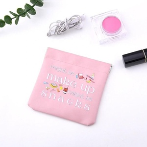 กระเป๋าเครื่องสำอางสำหรับผู้หญิง กระเป๋าเก็บขนมสำหรับเพื่อนที่ดีที่สุด หนัง PU - Product Image 5