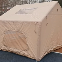 Tienda de Campaña Inflable de Lujo para Glamping, Lona Impermeable con Protección UV, Fácil de Instalar, para Aventuras Familiares y Venta al por Mayor