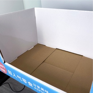 Supermarket Custom Sam's & WM Cardboard PDQ Pallet Display POP Counter Top Paper Tray Display Stackable Cardboard Display Box - Product Image 3