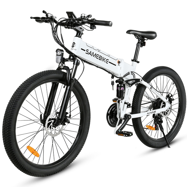 OEM 26-Inch Aluminum Alloy Folding Electric Bicycle with Lithium Battery 750D Motor 25km Range