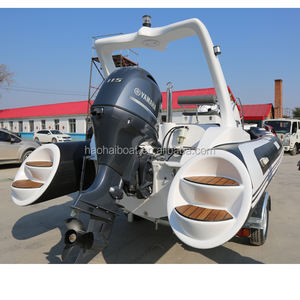Haohai Hypalon Sport Cabin Cruiser Rigid Passenger Used Fiberglass Hull Floor <strong>Hovercraft</strong> Canoe Fibreglass Barche Boat <strong>for</strong> <strong>Sale</strong> - Product Image 6