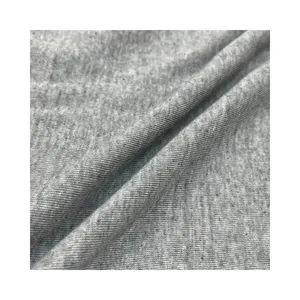 Raw Material Knitted Rib Polyester And Cotton Ribbed Knit Spandex Fabrics For Warm Sweater