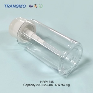 Emballage de bouteille de shampooing en plastique recyclable, bouteille de lotion de luxe 200 ml, bouteille de démaquillant, bouteille de toner - Product Image 6