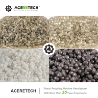 Machine de granulation de recyclage à extrudeuse monovis pour déchets de filament/fibre de PP personnalisable ACERETECH ACS-H 160-1200kg/h