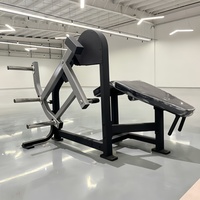 Machine à flexions de cuisses couchées à charge libre YY Brand, équipement de gym en acier avec fonction de sécurité pour exercices pectoraux, usage commercial, modèle YY-P07