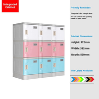 Armoire de rangement pour piscine, sauna, école maternelle, en plastique ABS, imperméable, anti-corrosion, robuste, taille personnalisée pour les écoles