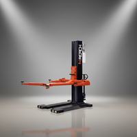 Elevador Hidráulico de un Solo Poste para Autos REACH RH-M2500 de Alta Resistencia, Capacidad de 2.5T, Fuente de Alimentación de 220V/380V, Altura de Elevación de 1850 mm, 5 Años de Garantía