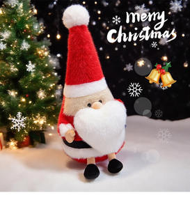 Muñeco de Peluche de Santa Claus, Decoración Navideña, Regalo para Niños, Tela Súper Suave, Alivia el Estrés, Edades 5-13 - Product Image 6