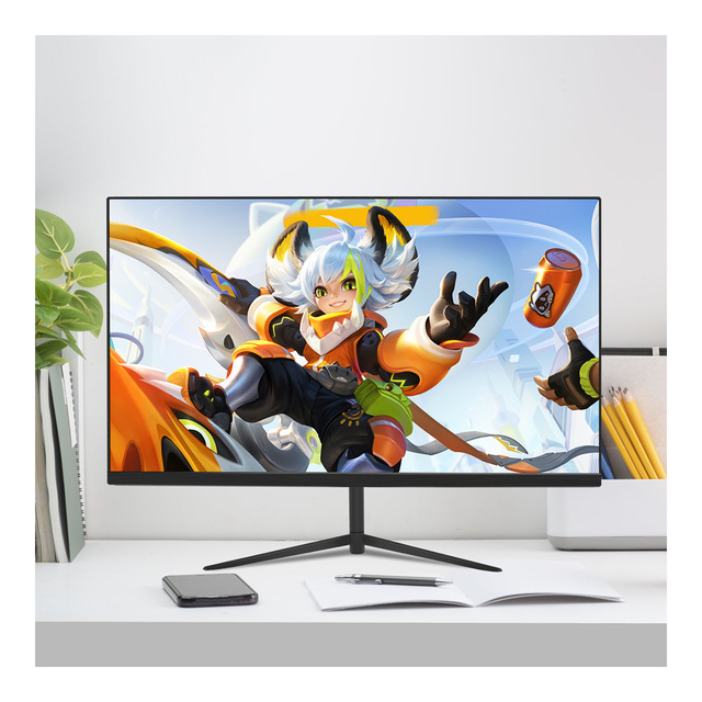 Factory Wholesale 24 Inch Super-Thin Esports Gaming Monitor 4K Resolution 144Hz/75Hz Refresh Rate Wide Screen LCD PC Monitor