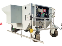 Fast Extrusion Kerb Slipform Machine Urban Road Concrete Curb Maker