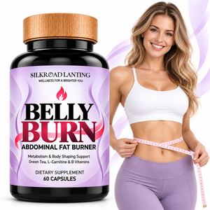 Cápsulas quemagrasas abdominales OEM/ODM con té verde, L-carnitina, vitaminas B, apoyo al metabolismo, suplemento adelgazante corporal - Product Image 1