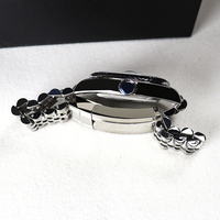Montre-bracelet mécanique chronographe pour homme, fonction professionnelle, étanche, luxe, 36 mm, cristal saphir, cadran texturé blanc