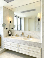 bathroom vanity cabinet travertine top live edge wood vanity modern bathroom vanity with mirror