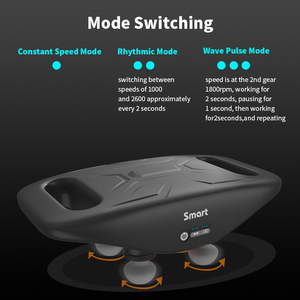 Pistol pijat tubuh nirkabel, 4 kepala Fascia frekuensi tinggi, peralatan getaran otot untuk menghilangkan nyeri dan lelah - Product Image 4