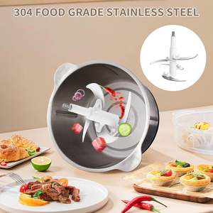 Picadora de Carne Eléctrica de Acero Inoxidable, Mini, para Cocina, 2l 3l, Precio de Fábrica, Oferta - Product Image 5